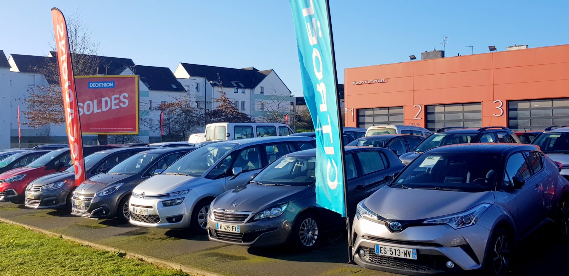 Véhicule d'occasion Quimper Pont l'Abbé toutes marques vente garage Kernisy