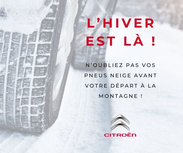 L’hiver arrive  Pensez à vous équiper pour prendre…